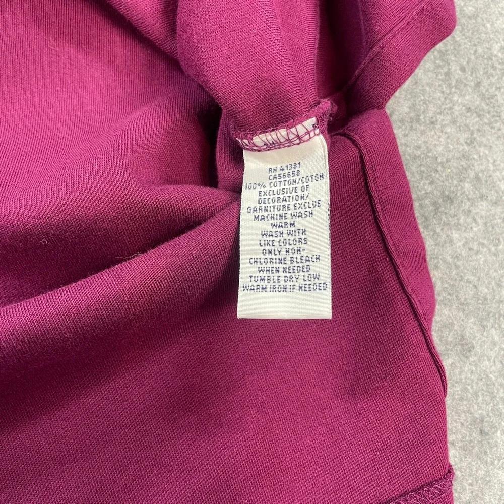 Polo Ralph Lauren Mens Polo Shirt L Plum Short Sleeve Custom Fit